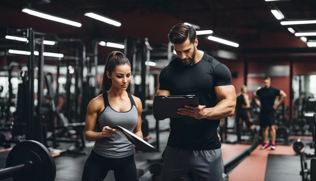 Acompanhamento profissional em musculação e perda de peso