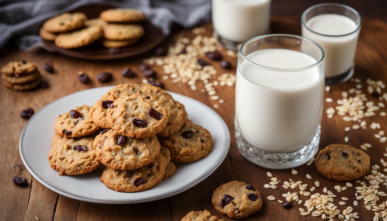 Cookies de Aveia com Passas