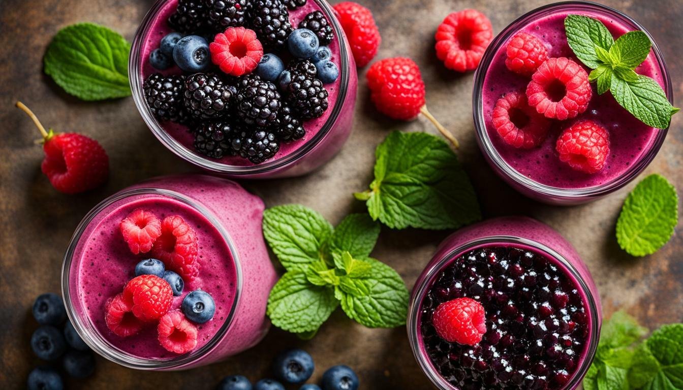 Smoothie de Berry Antioxidante