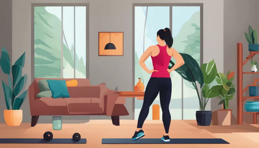 exercícios em casa
