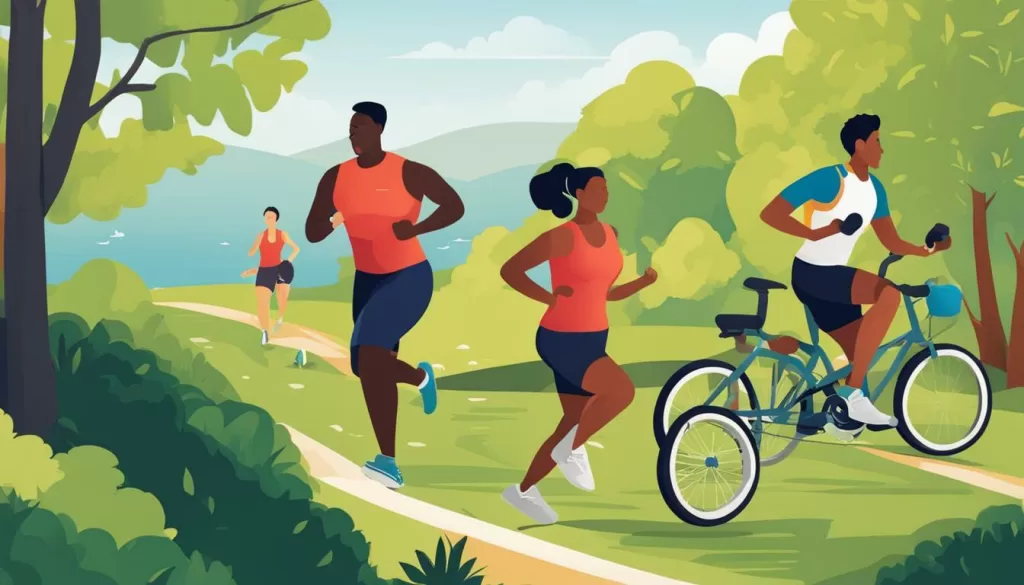 história inspiradora do treino ao ar livre